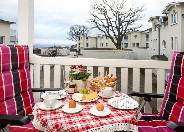 Meeresblickresidenzen Ferienwohnung Nr 45 Mit Sauna- Und Schwimmbadnutzung Im Ahoi Sellin 奥斯特巴德·哥伦